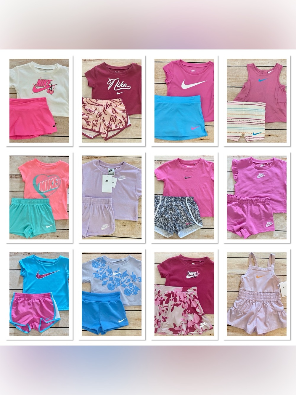 Nike Kids' Clothing Set Size 18M PICK 4 Spring Summer Short Sets NWT